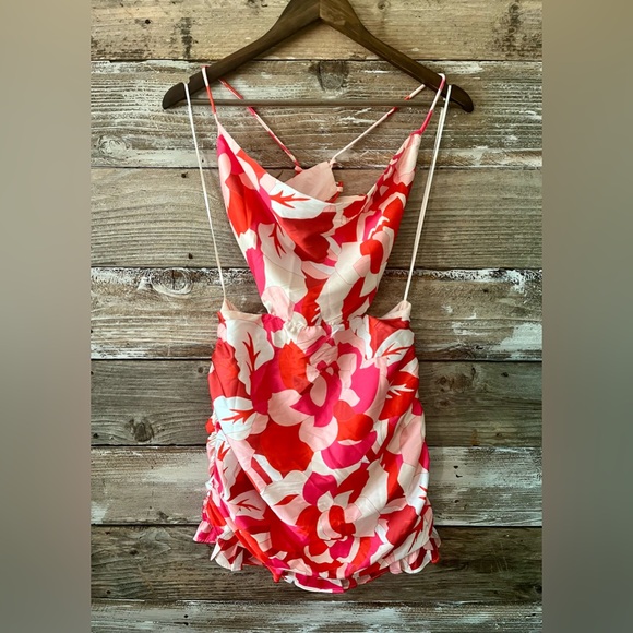 HELLO MOLLY-NEW-WONDER TO ME DRESS RED - Picture 2 of 11